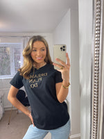 Load image into Gallery viewer, Dream Plan Do Leopard Slogan Tee
