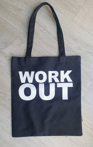 Work Out Tote Bag In Cream