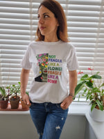 Charger l&#39;image dans la galerie, Mexican Summer Rainbow Text Slogan Tee In White
